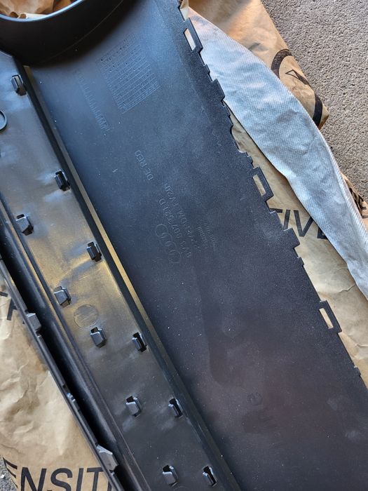 Friso difusor para choques traseiro Audi A3 Sportback S-Line