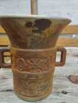 Moździerz Pamiątka z I Wojny Światowej - trench art z łuski 1914–1917