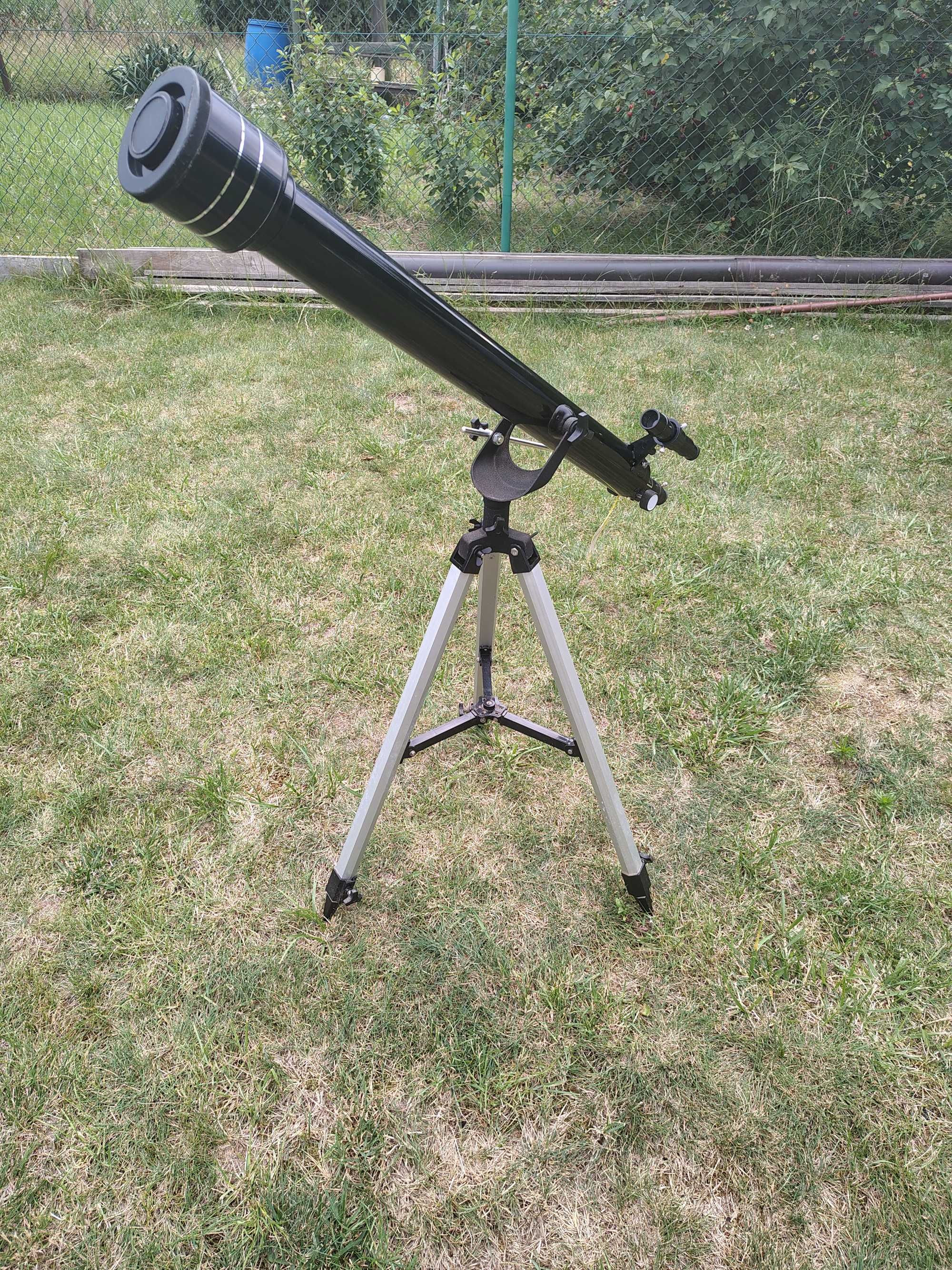 Luneta astronomiczna Opticon - pełen zestaw - obiektywy, mapy i inne