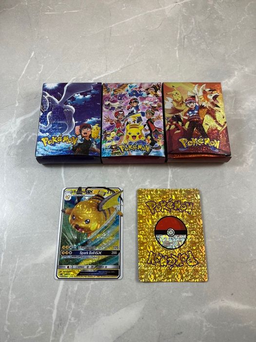 Zestaw kart Pokémon Go 3x55 sztuk w opakowaniu wysyłam fabrycznie nowe