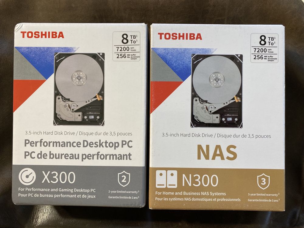 Тoshiba X300 и N300 - HDD (жесткий диск / жорсткий диск)