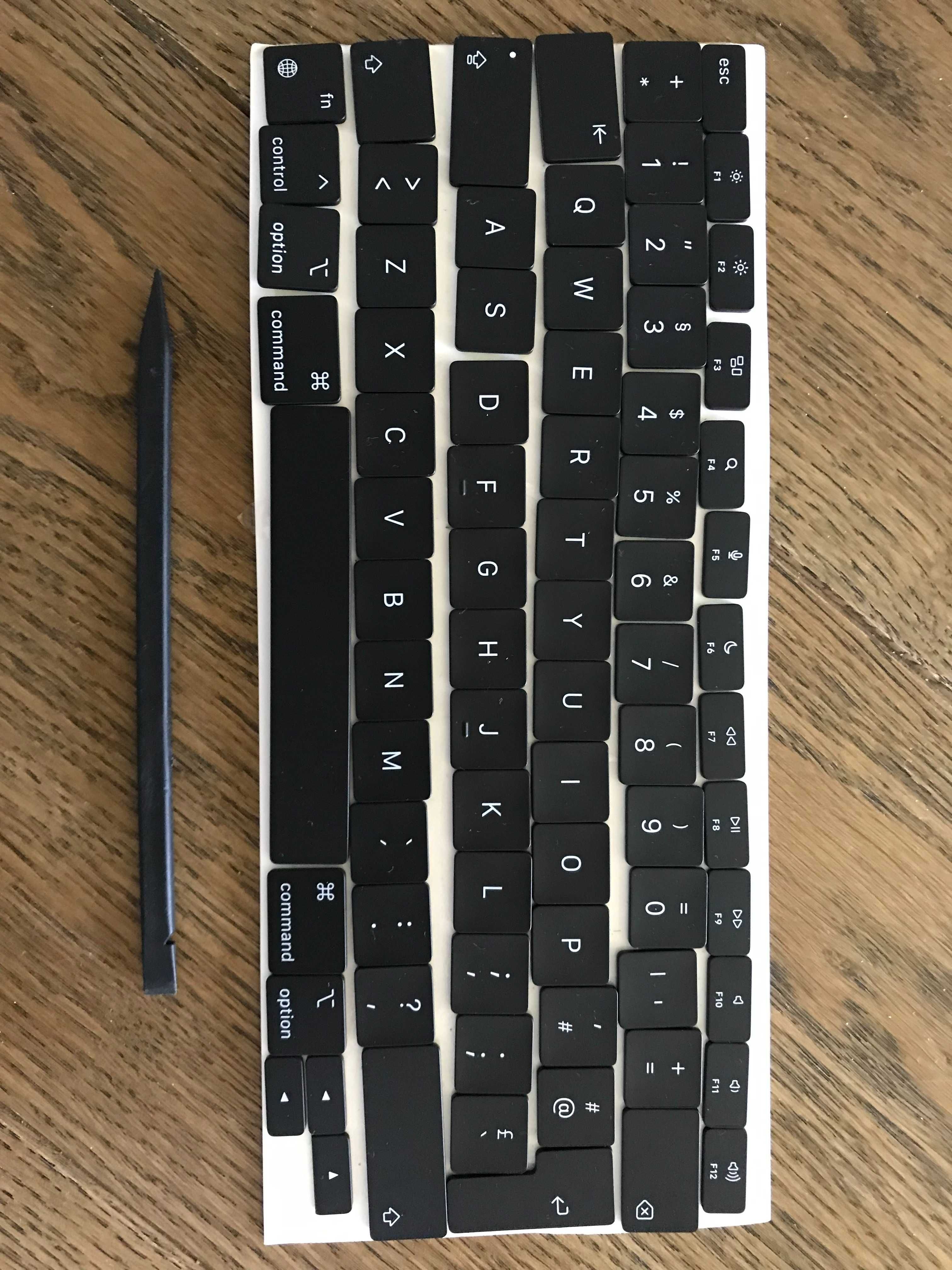 Nakładki na przyciski klawiatury Apple Mac Air