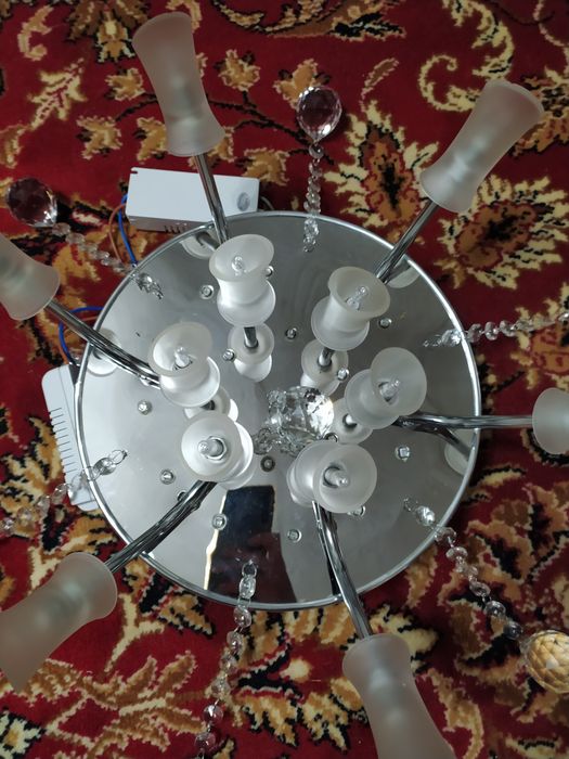 Люстра хрустальная