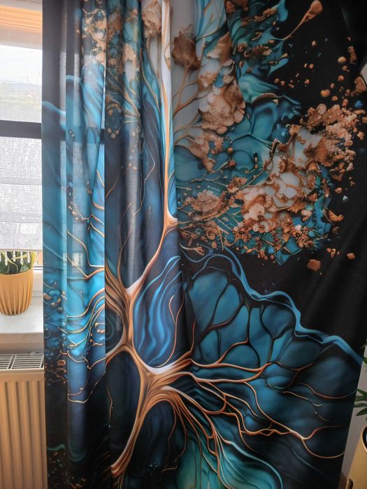 Zaslona 2sztuki+2poszewki na poduszki