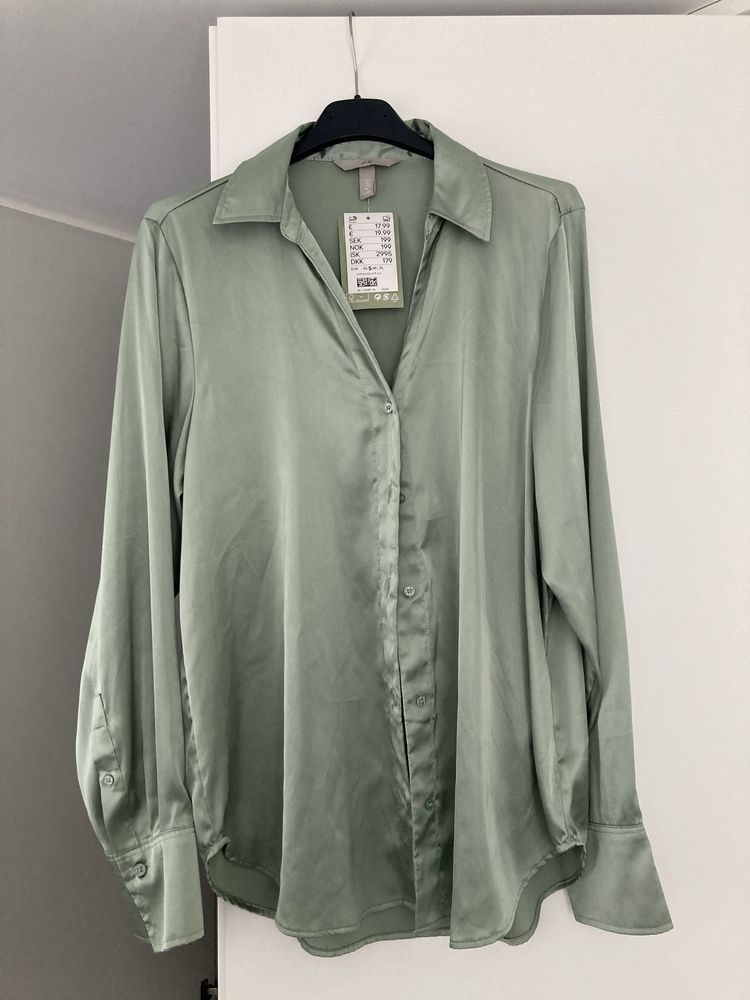 Camisa Verde água H&M