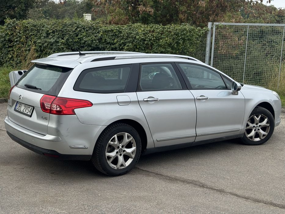 Citroen C5 2.0 LPG 2008r. Automat/podgrzewane fotele/tempomat/klima/al