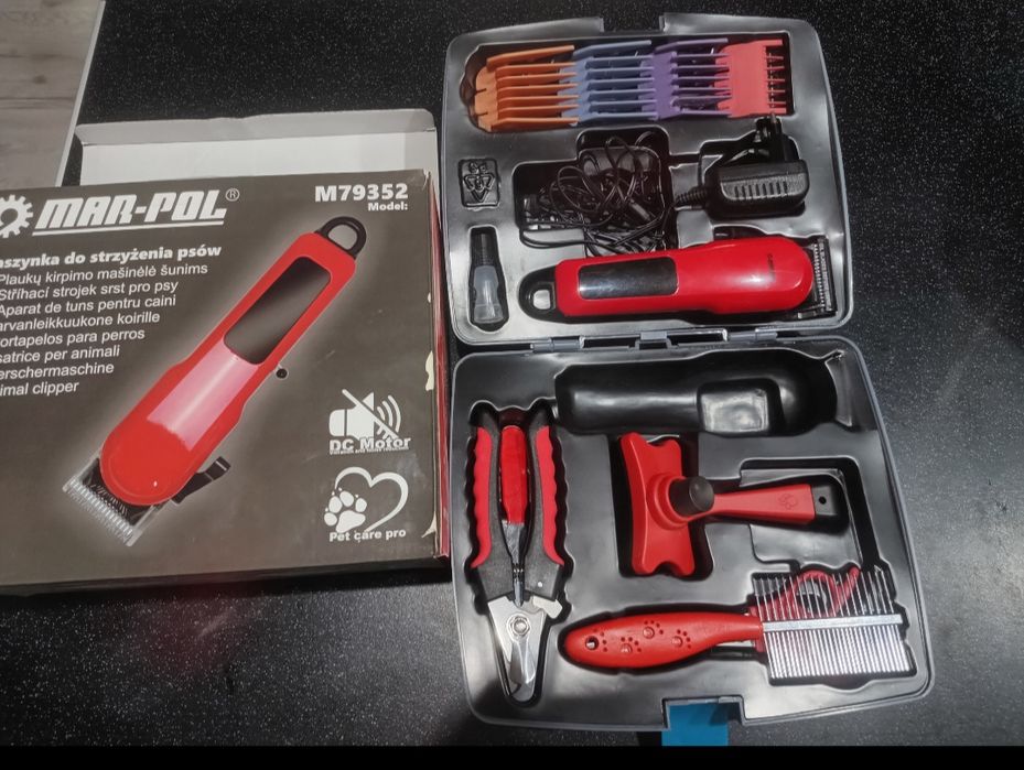 Maszynka do strzyżenia psów włosów i sierści, firmy polskiej mar-pol