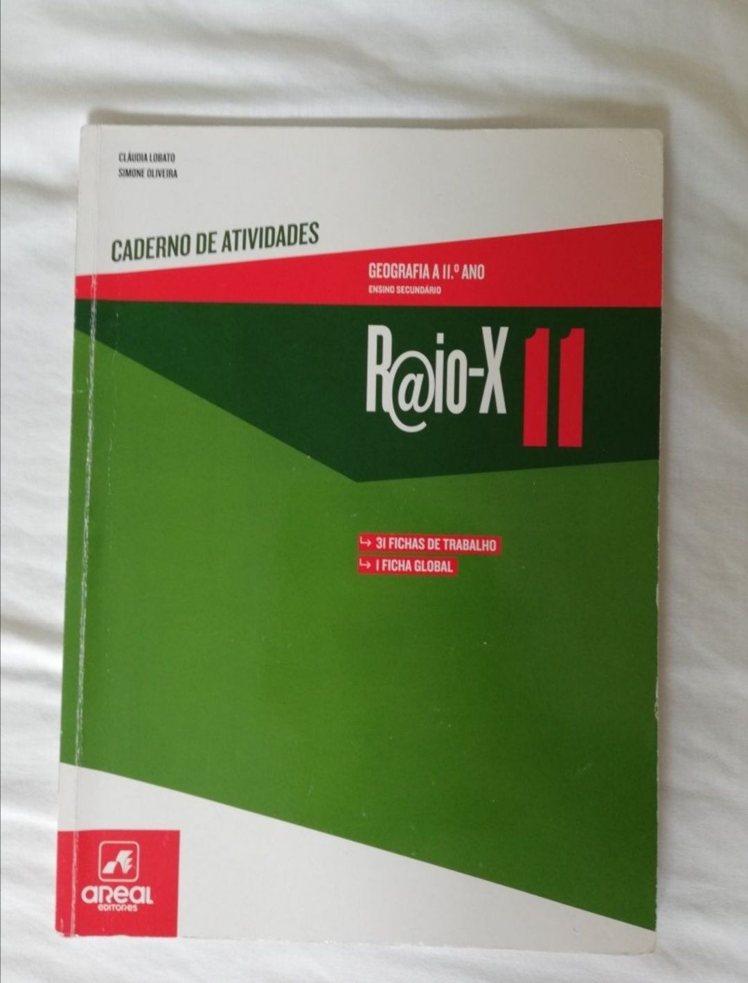 Manual +Caderno de Atividades "Raio-X 11" de Geografia A de 11°ano