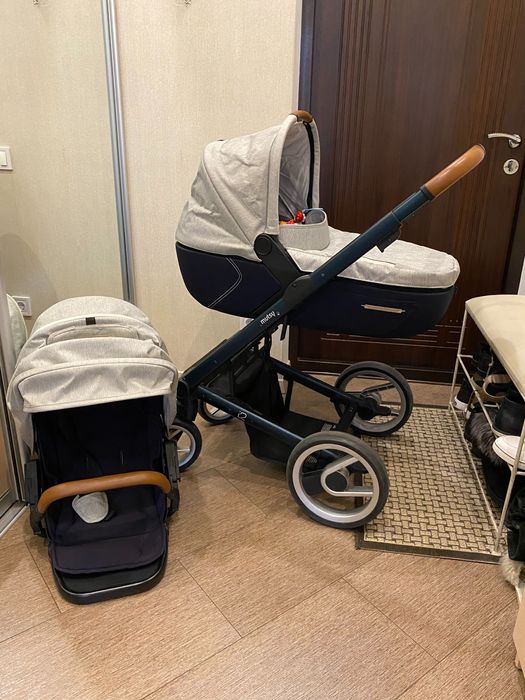 Коляска 2в1 Mutsy I2 Pure Fog/Black