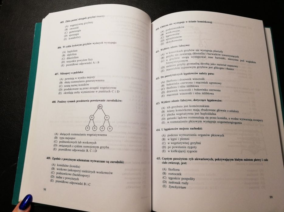 Testy z biologii - Botanika i Cytologia PWN