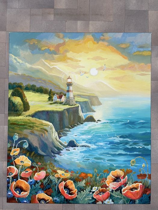 Картина «Маяк надії» — олійний живопис на полотні, 60×50 см