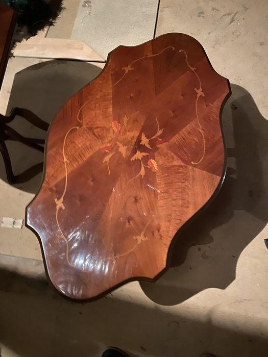 Dwa stoliki kawowe KOMPLET super stan ANTYK. Stolik kawowy, ława