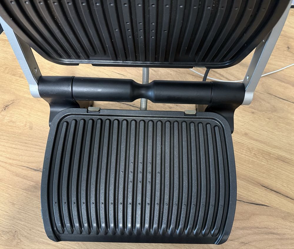 Гриль-барбекю електричний tefal gc706d34 optigrill+ initial