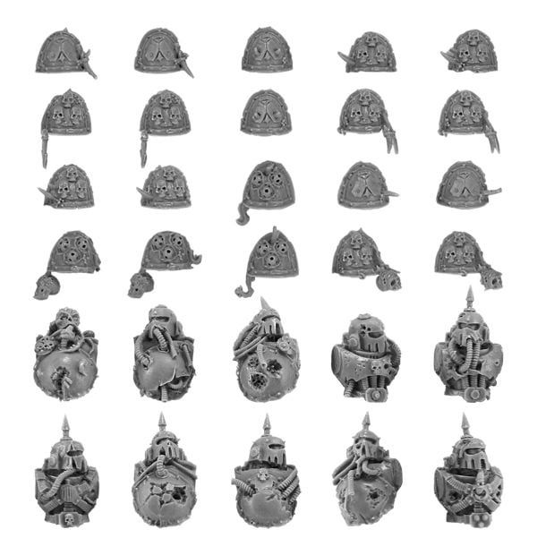 10x PLAUGE MARINES 1# Death Guard Warhammer 40k Forge World