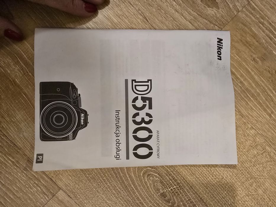 Lustrzanka Nikon D5300 zestaw