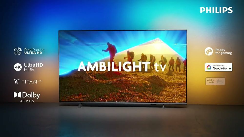 TV Phillips Ambilight 4K UHD Nova