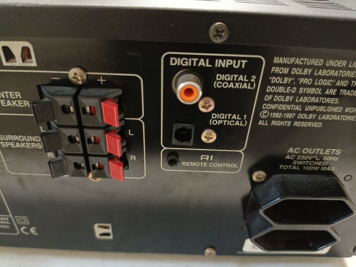 Amplituner AV ONKYO TX-DS474 DTS,DD, pilot