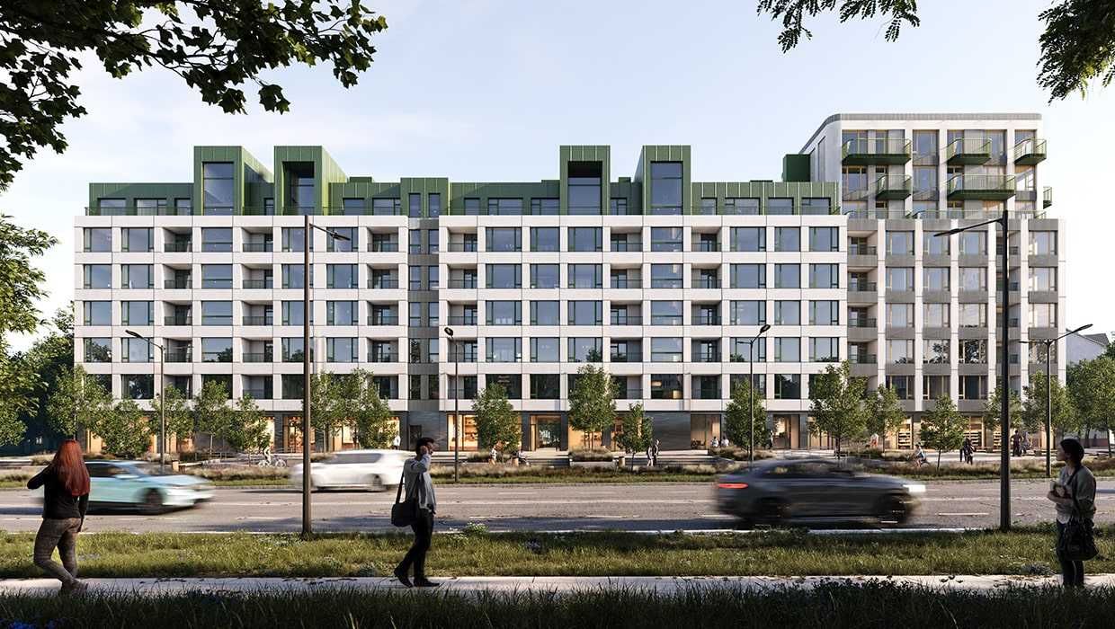 Велика 2К-квартира з власною терасою (97 м2). Центр