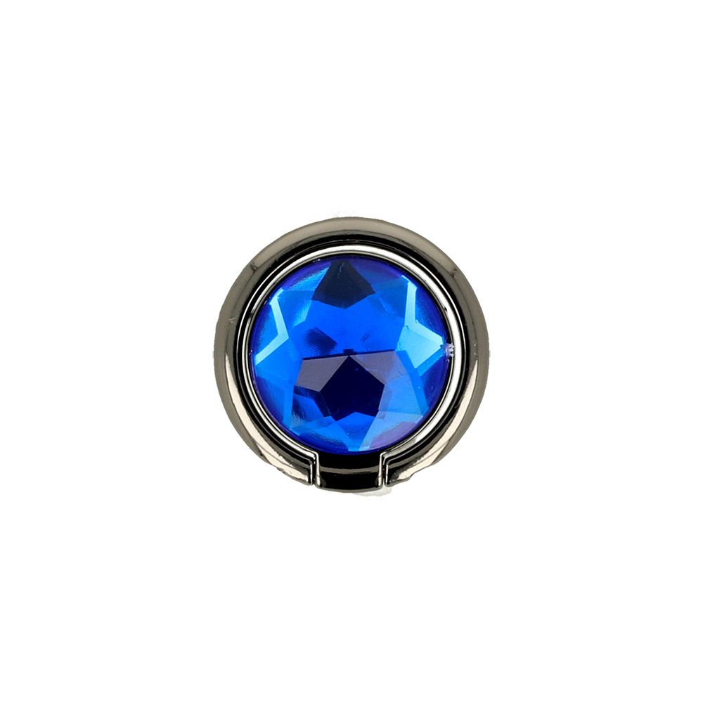Uchwyt Ring Crystal - Niebiesko-Czarny