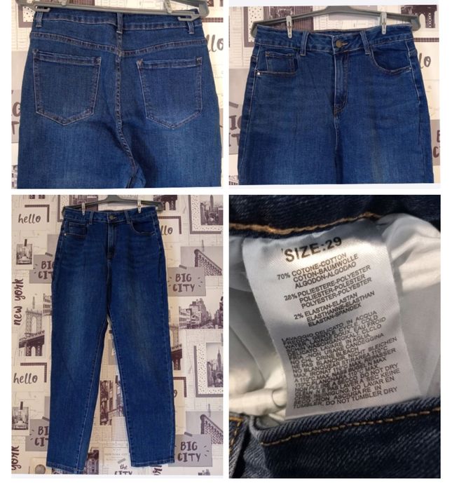 Джинсові шорти L-XL та джинси XS-S-M-L-XL