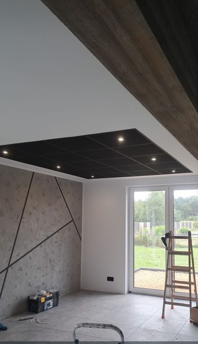 Sufity podwieszane GK, Amstrong, zabudowy GK, poddasza , malowanie