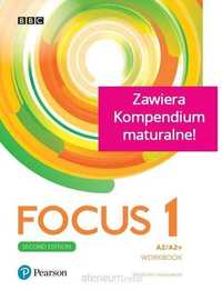 |NOWE| Focus 1 Ćwiczenia + Kompendium Maturalne Longman Pearson