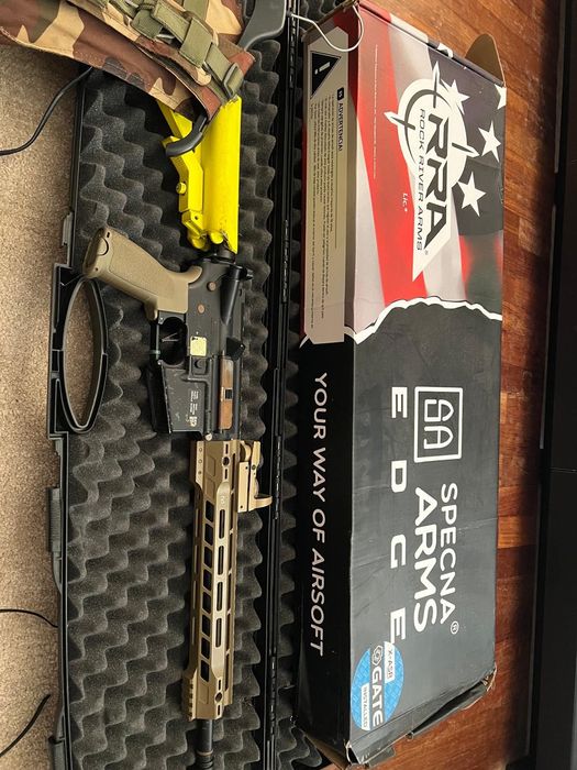 Réplica airsoft m4 full metal