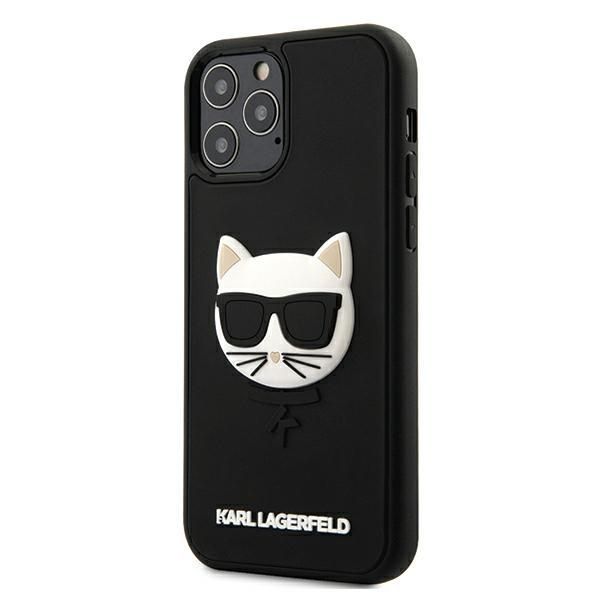 Karl Lagerfeld Etui Ochronne 3D Rubber Choupette dla iPhone 12/12 Pro