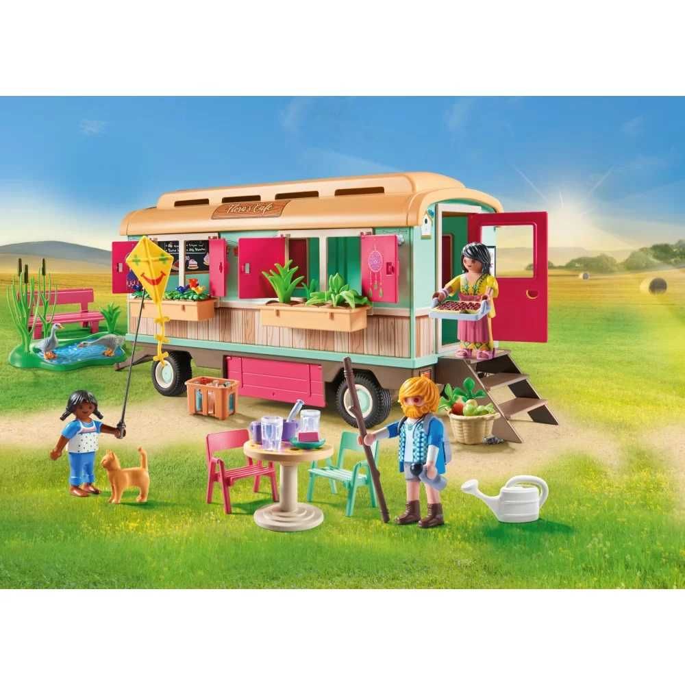 Playmobil Country 71441 Przytulna kawiarenka w wagonie