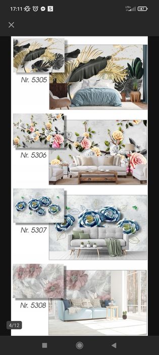 Tapeta 260(wys)x296(szer)