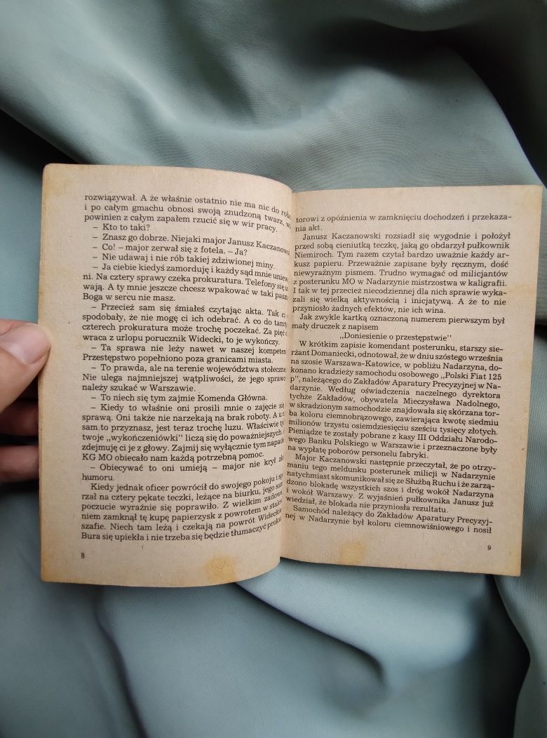 Nagła śmierć kibica Pomysł za siedem milionów Jerzy Edigey Czytelnik