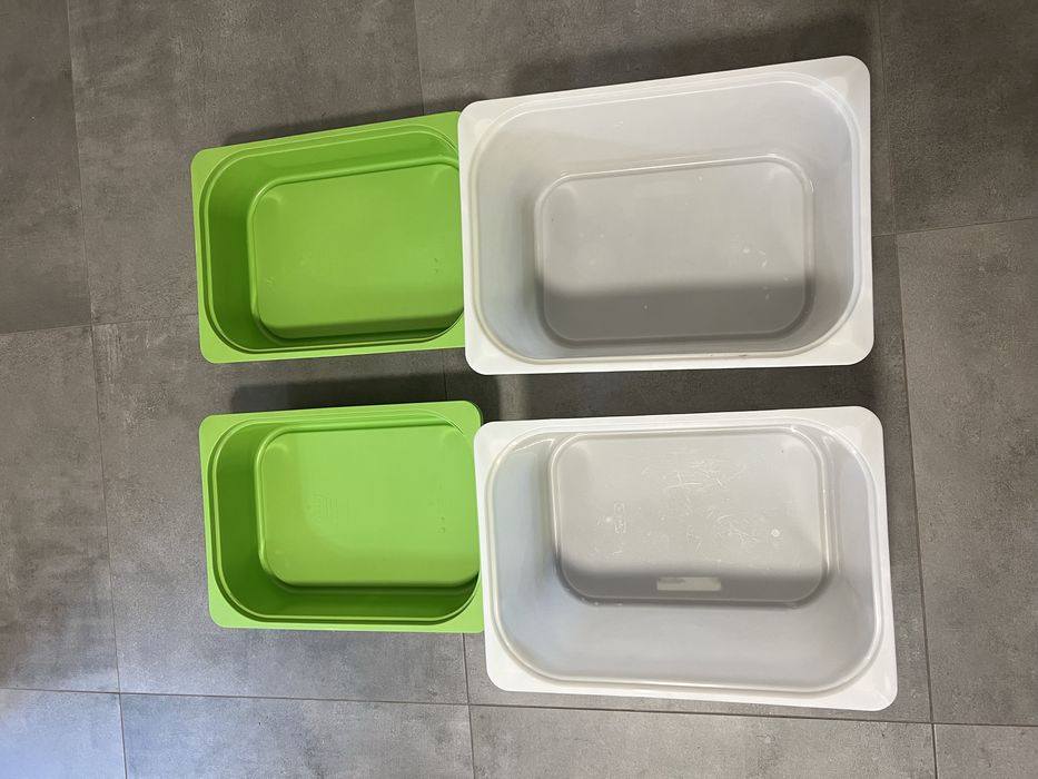 Ikea Trofast regal z pojemnikami bardzo dobry stan