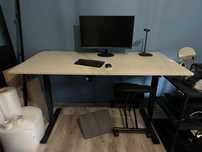 Biurko regulowane IKEA TROTTEN 160x80