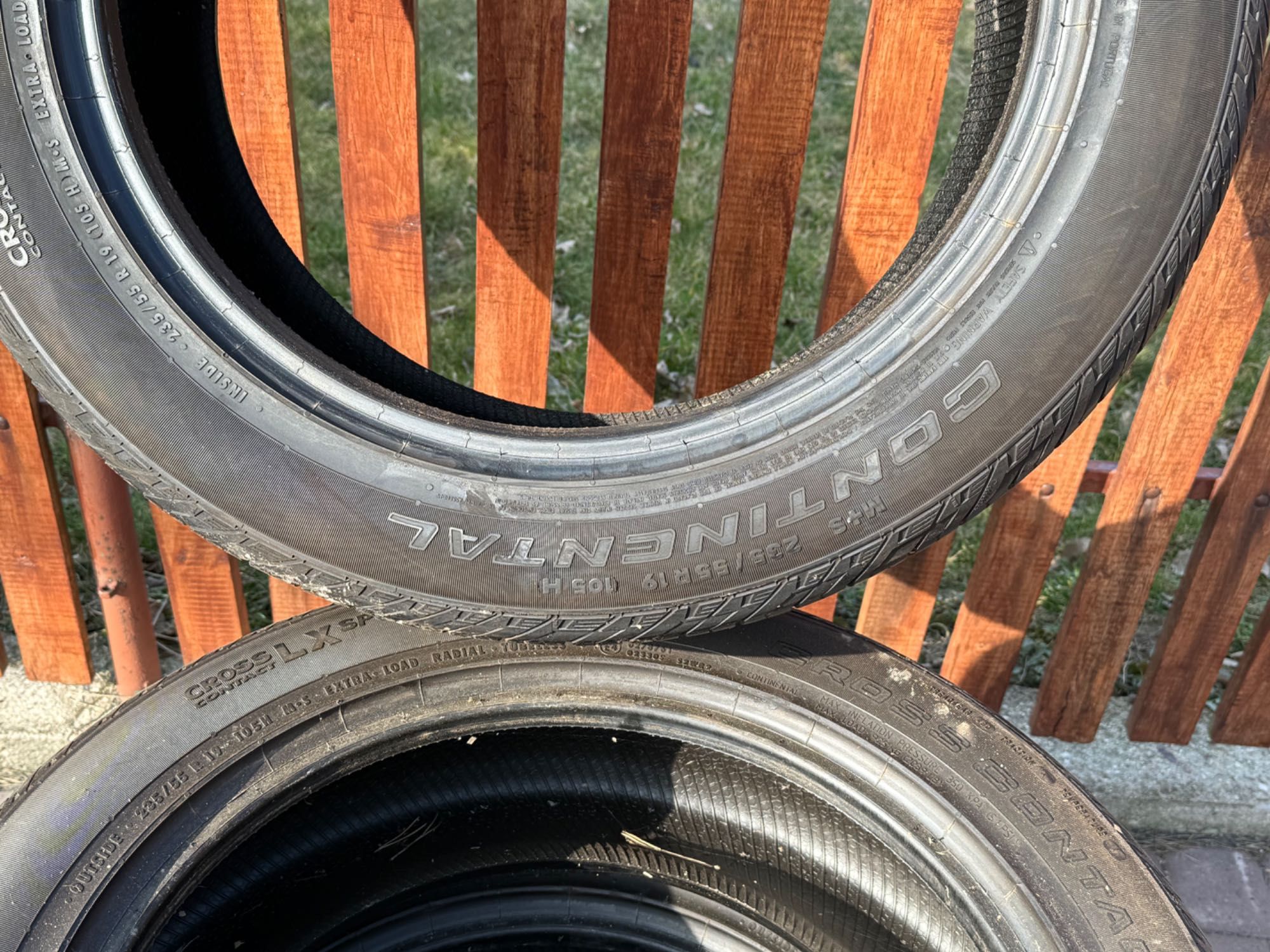 Opony Continental cross contact 235 55 R 19