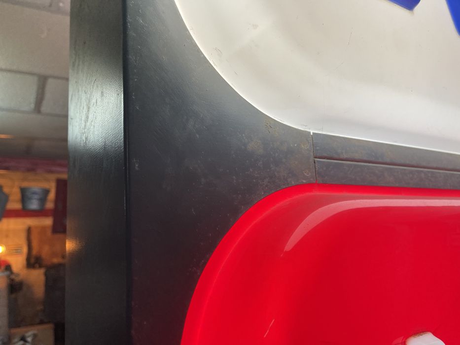 Reclamo MOBIL Oil vintage dupla face