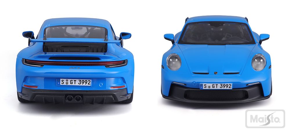 Модель Porsche 911 GT3 2022 року в масштабі 1:18 Maisto