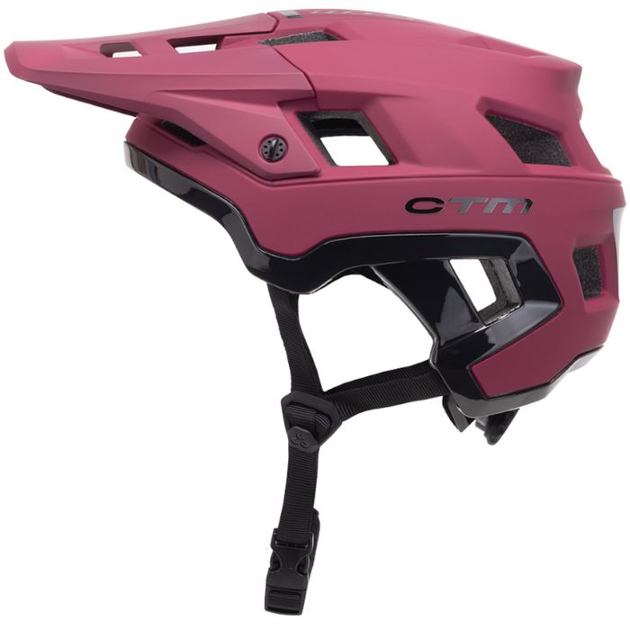 Kask Rowerowy Ctm Trops Burgundowy Mat L