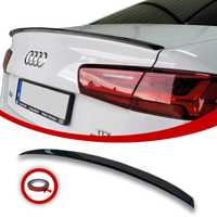 Audi A6 C7 lotka spoiler dokładka tylnej klapy czarny połysk