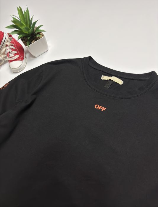 Лонгслив футболка Off-White Vlone Long Sleeve оригинал size S, M