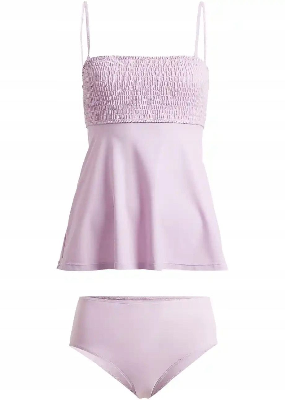 B.P.C tankini liliowe z figami ^38