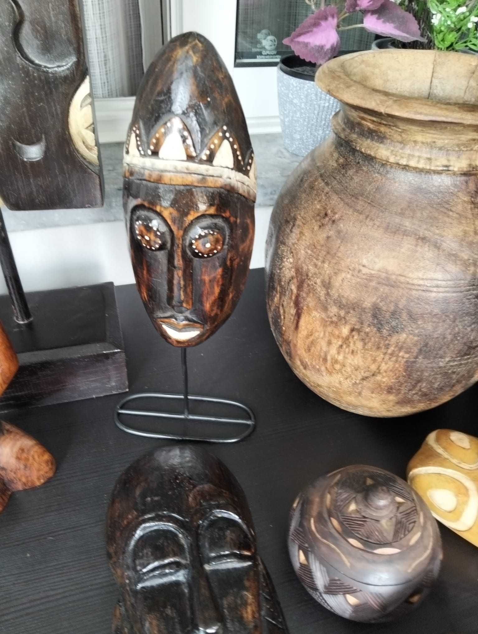 Peças decorativas africanas