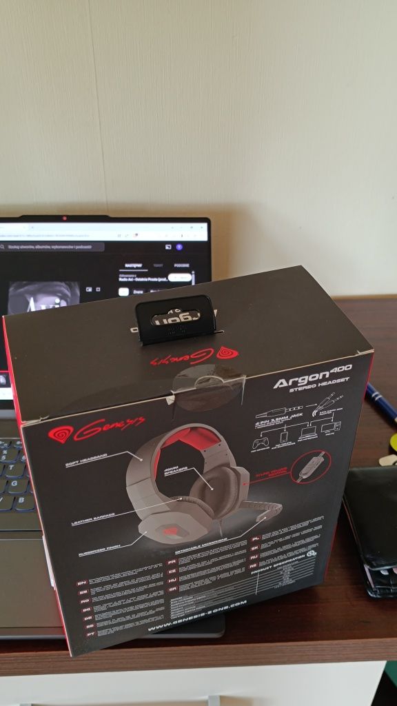 Słuchawki Genesis Argon400