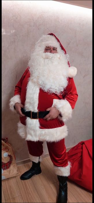 Profesjonalny stroj Świętego Mikołaja