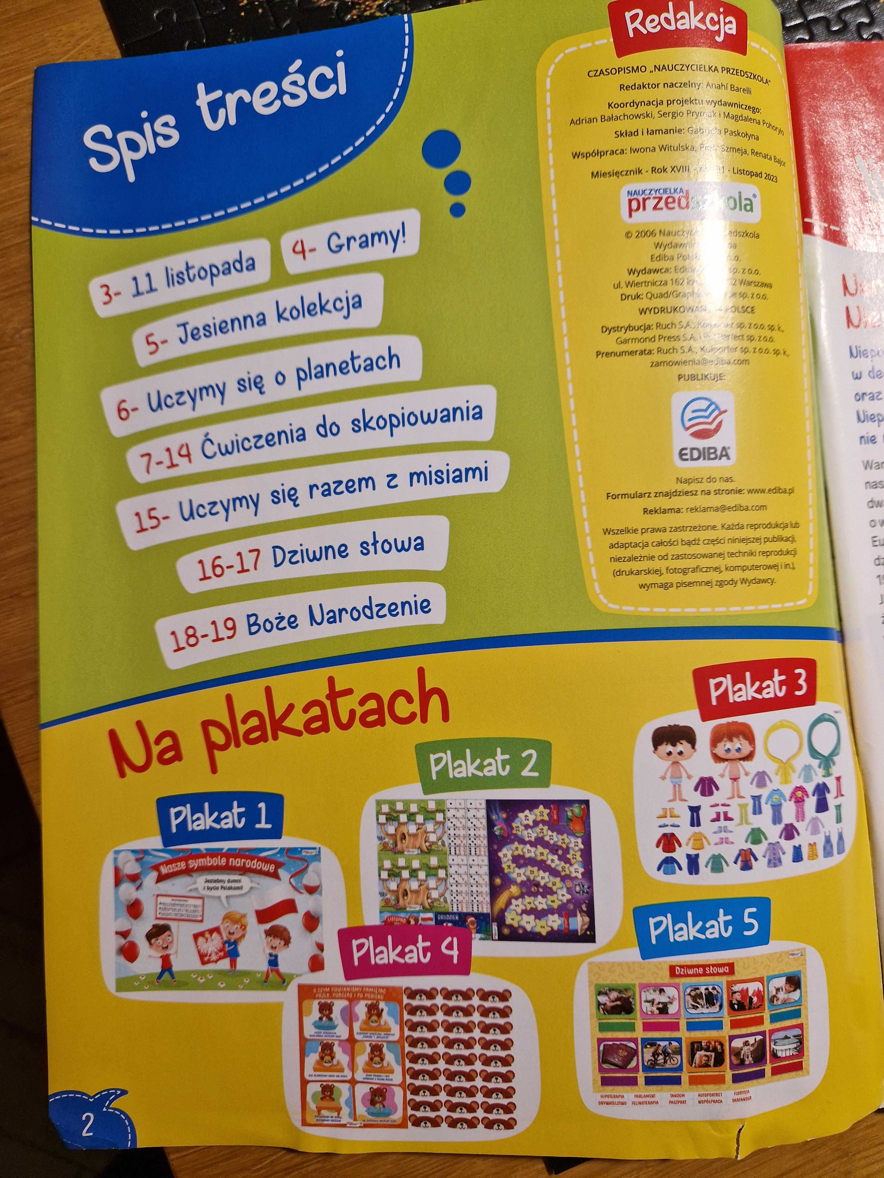 Czasopisma Nauczycielka przedszkola 2 szt