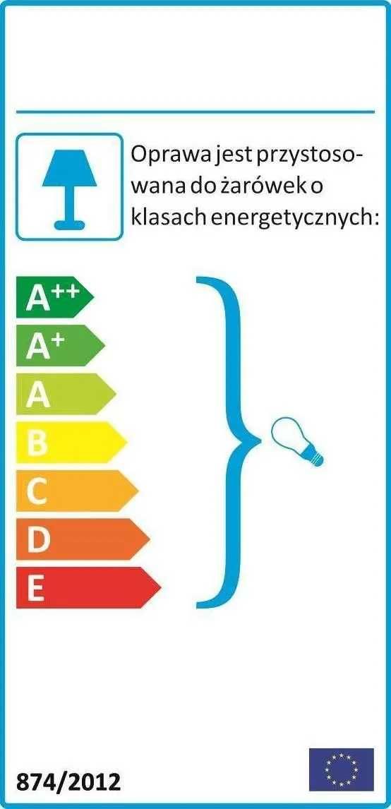 Industrialna LAMPA sufitowa Candellux metalowa OPRAWAtuba czarna złota