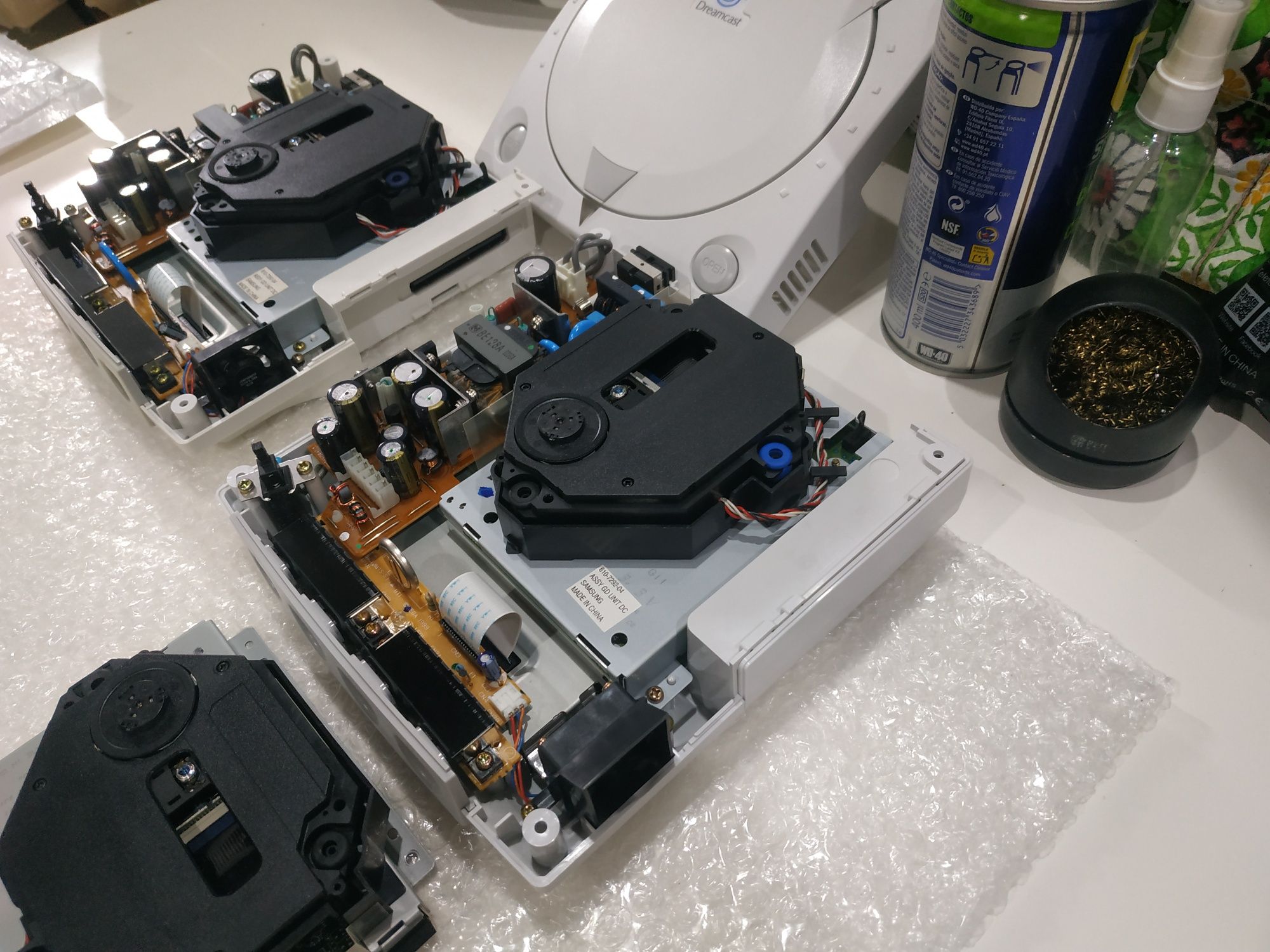 Sega Dreamcast Pilha + Reparação + Manutenção..