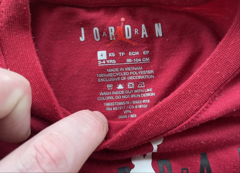 Дитяча футболка Air Jordan