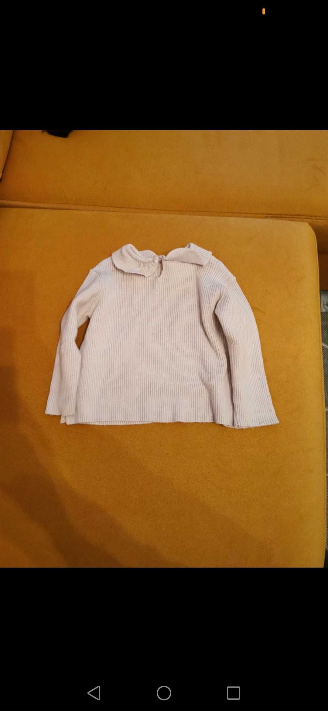 Sweterek dziewczęcy Zara r. 80 cm
