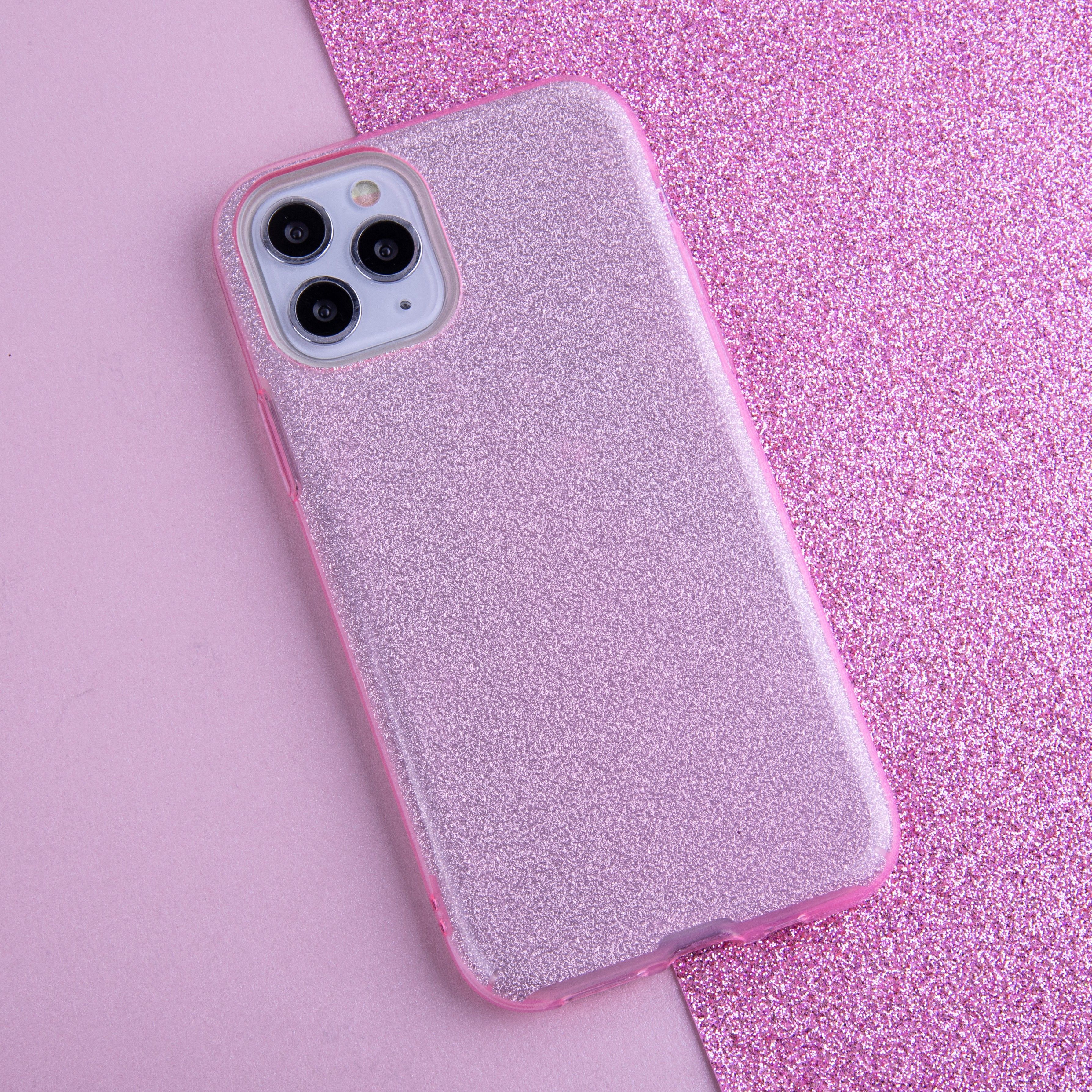 Etui Shining do iPhone 14 Plus Pink