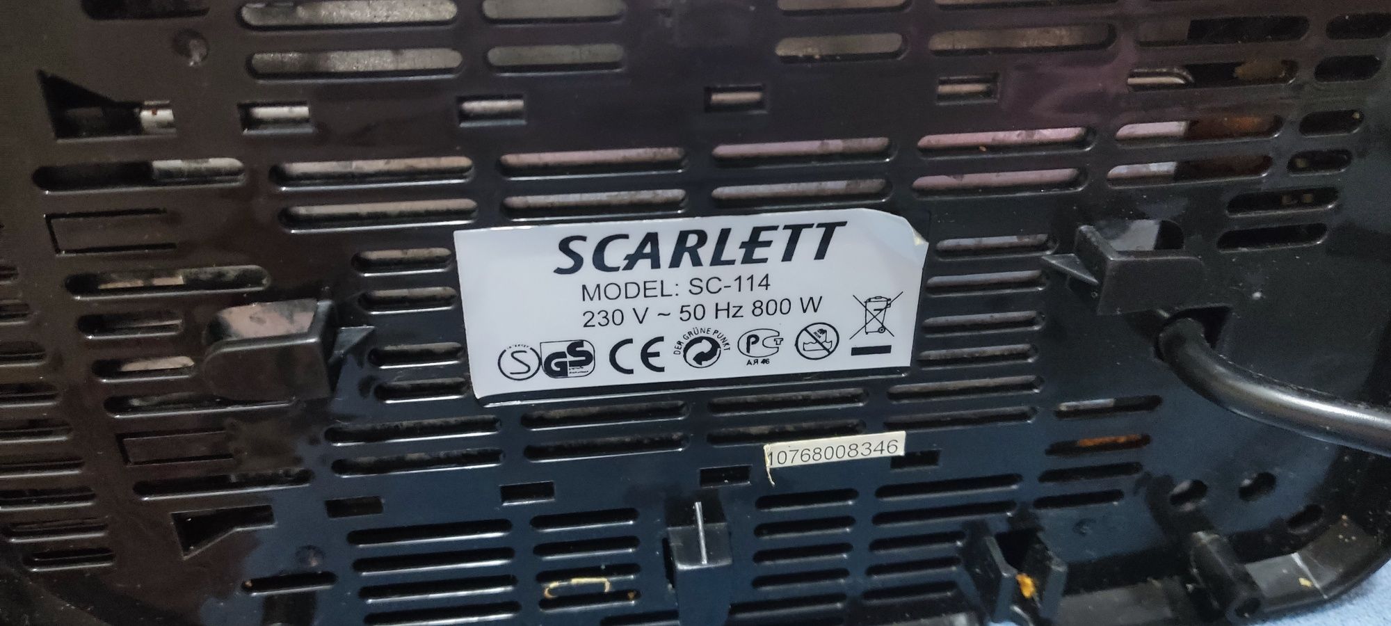 Тостер Scarlett sc 114